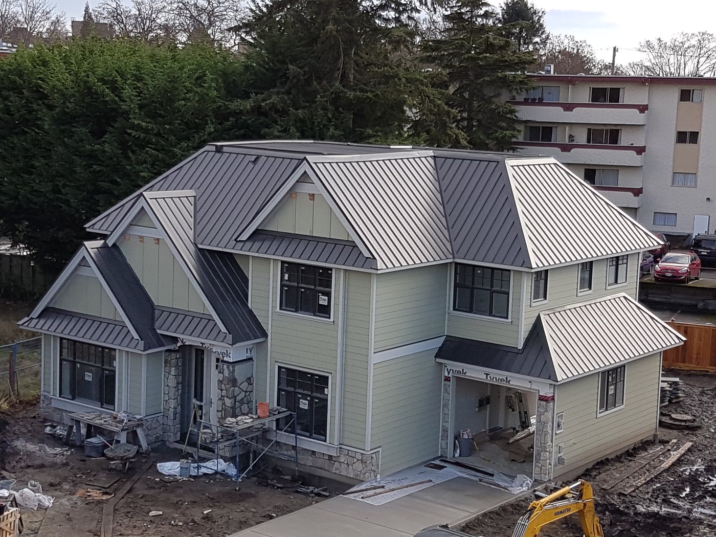 Standing seam commercial roofing Victoria BC